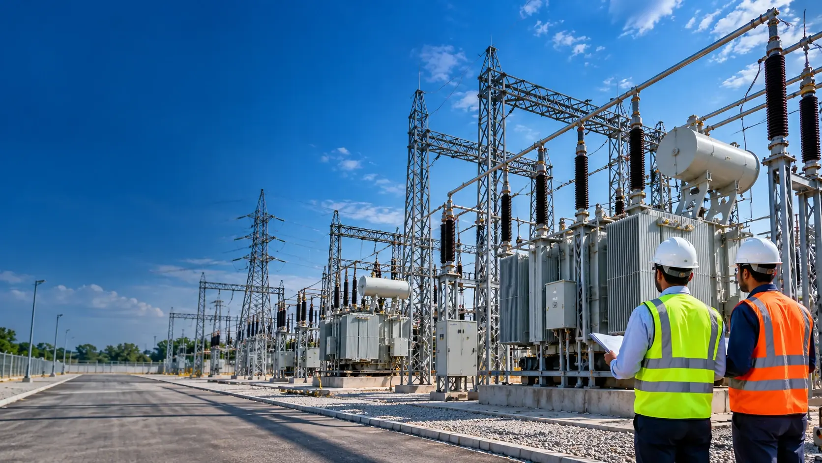 Illustrative electrical erection visual